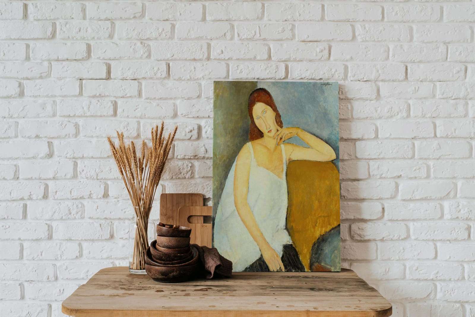 Reprodukcija „Jeanne Hébuterne“, Amedeo Modigliani (1919)