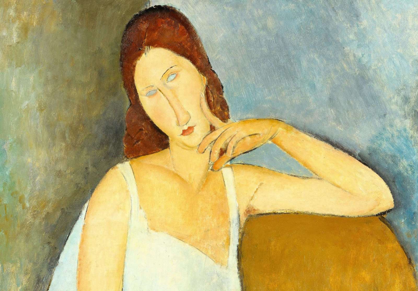 Reprodukcija „Jeanne Hébuterne“, Amedeo Modigliani (1919)