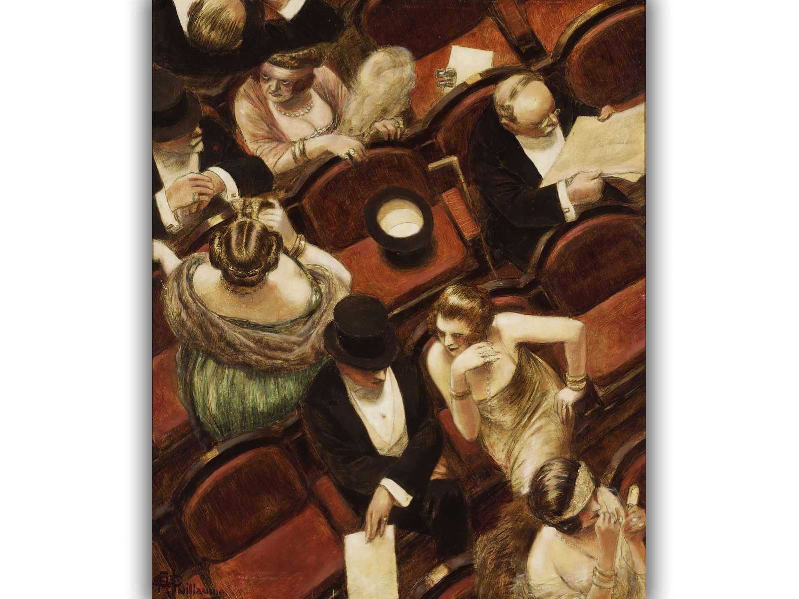 Reprodukcija „Teatre“, Albert Guillaume