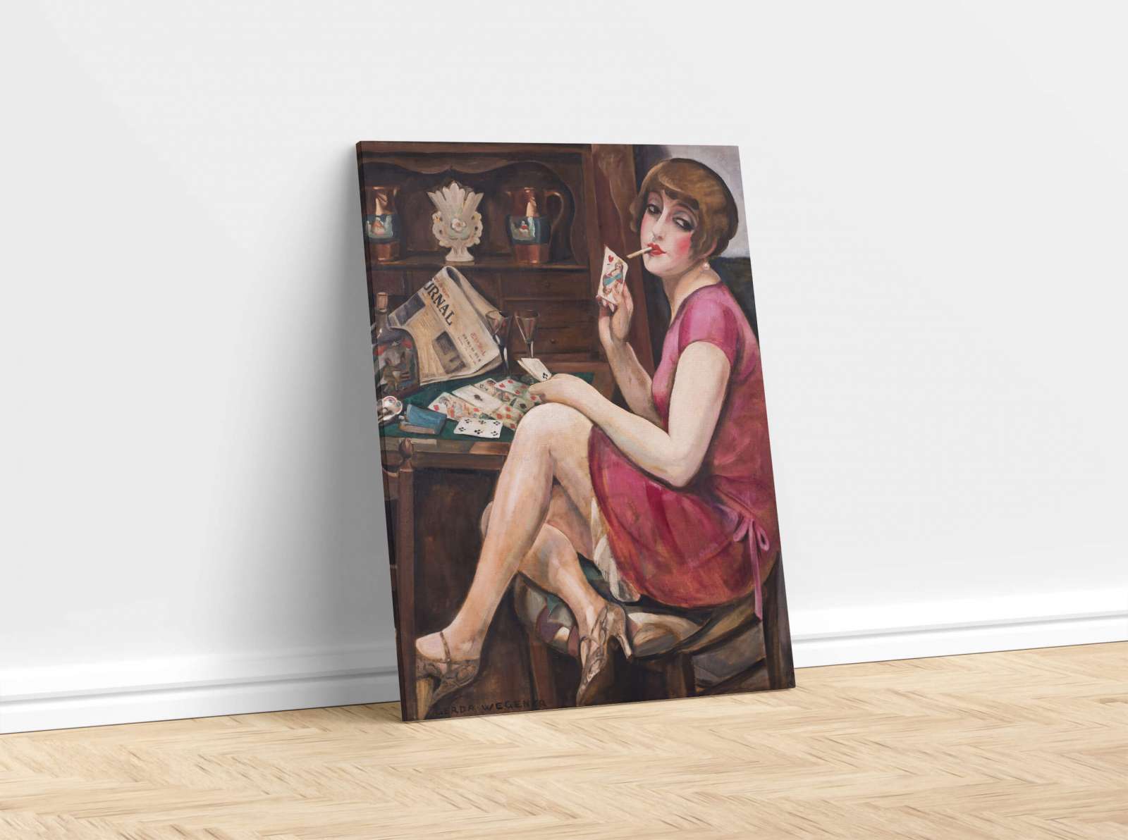 Reprodukcija „Lili portretas“, Gerda Wegener (1928)