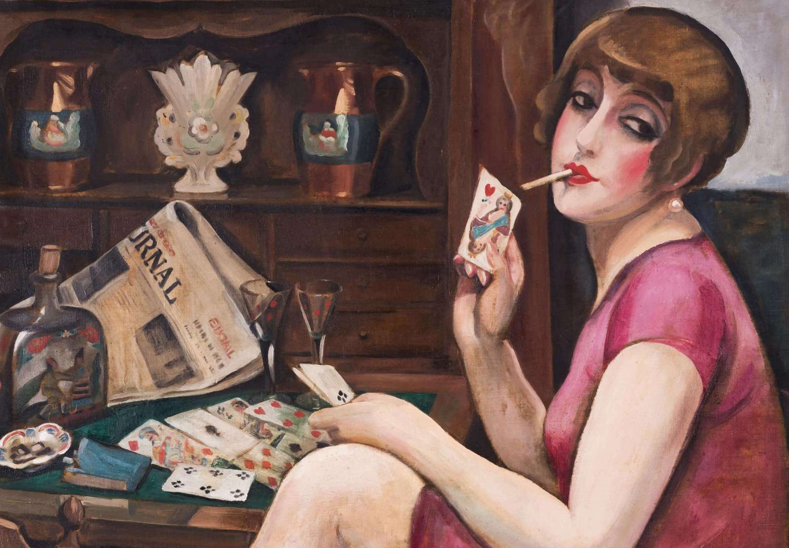 Reprodukcija „Lili portretas“, Gerda Wegener (1928)
