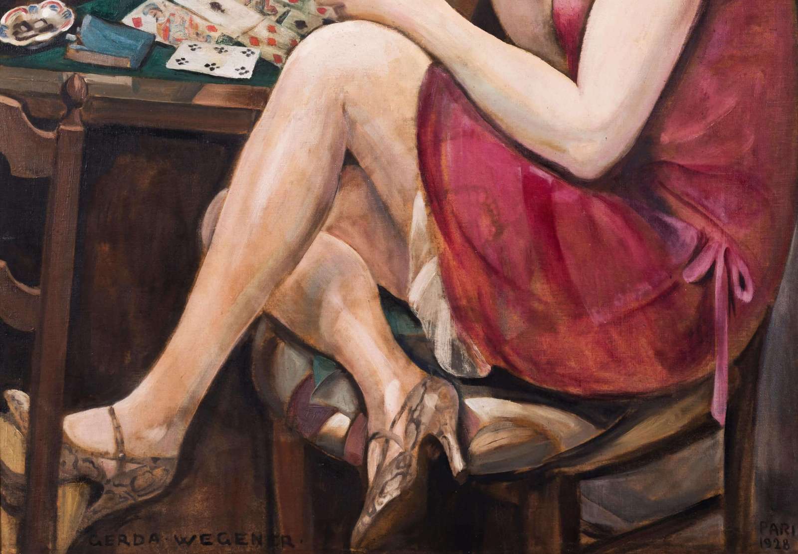 Reprodukcija „Lili portretas“, Gerda Wegener (1928)