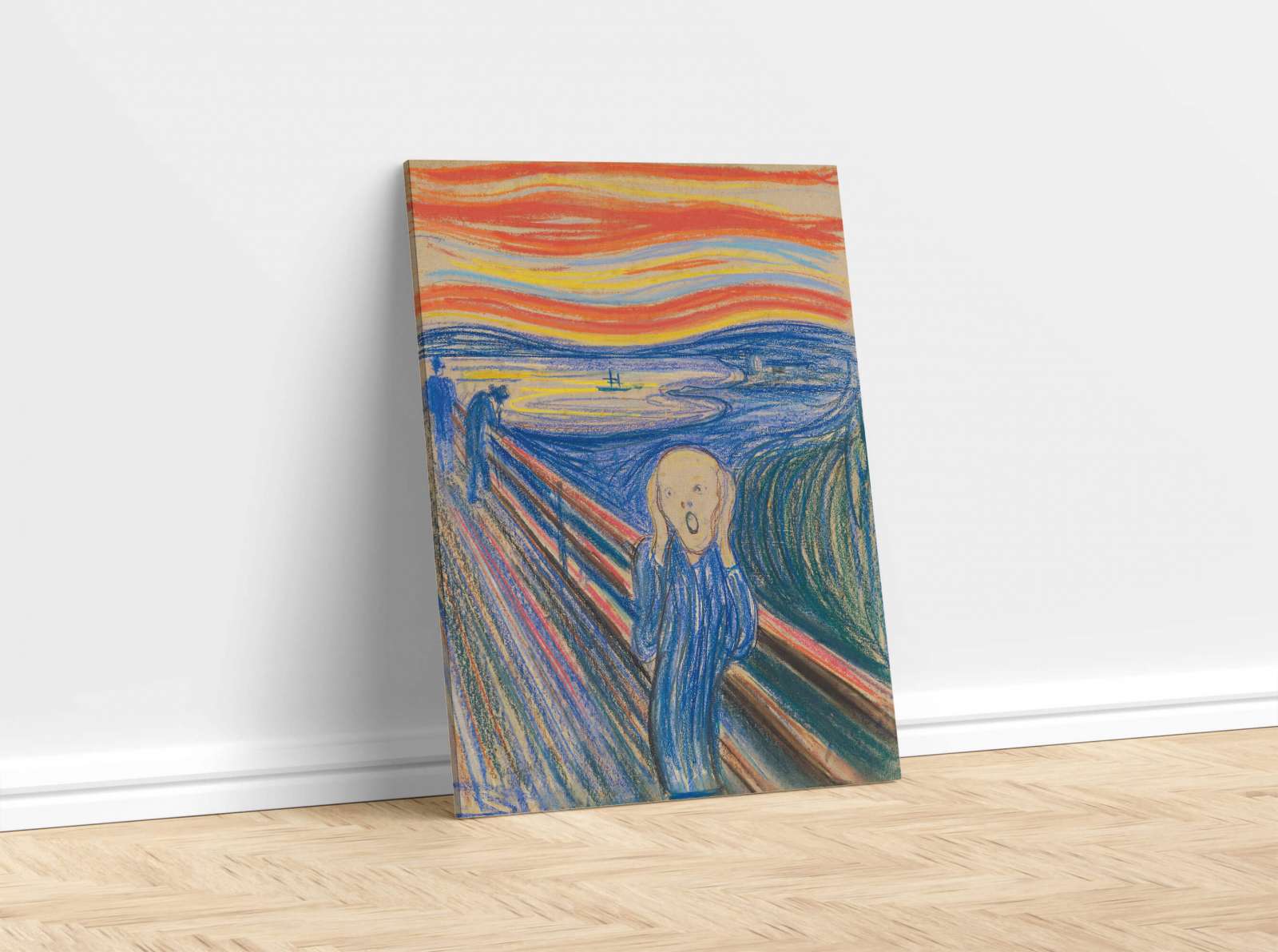 Reprodukcija „Klyksmas“, Edvard Munch (1895)