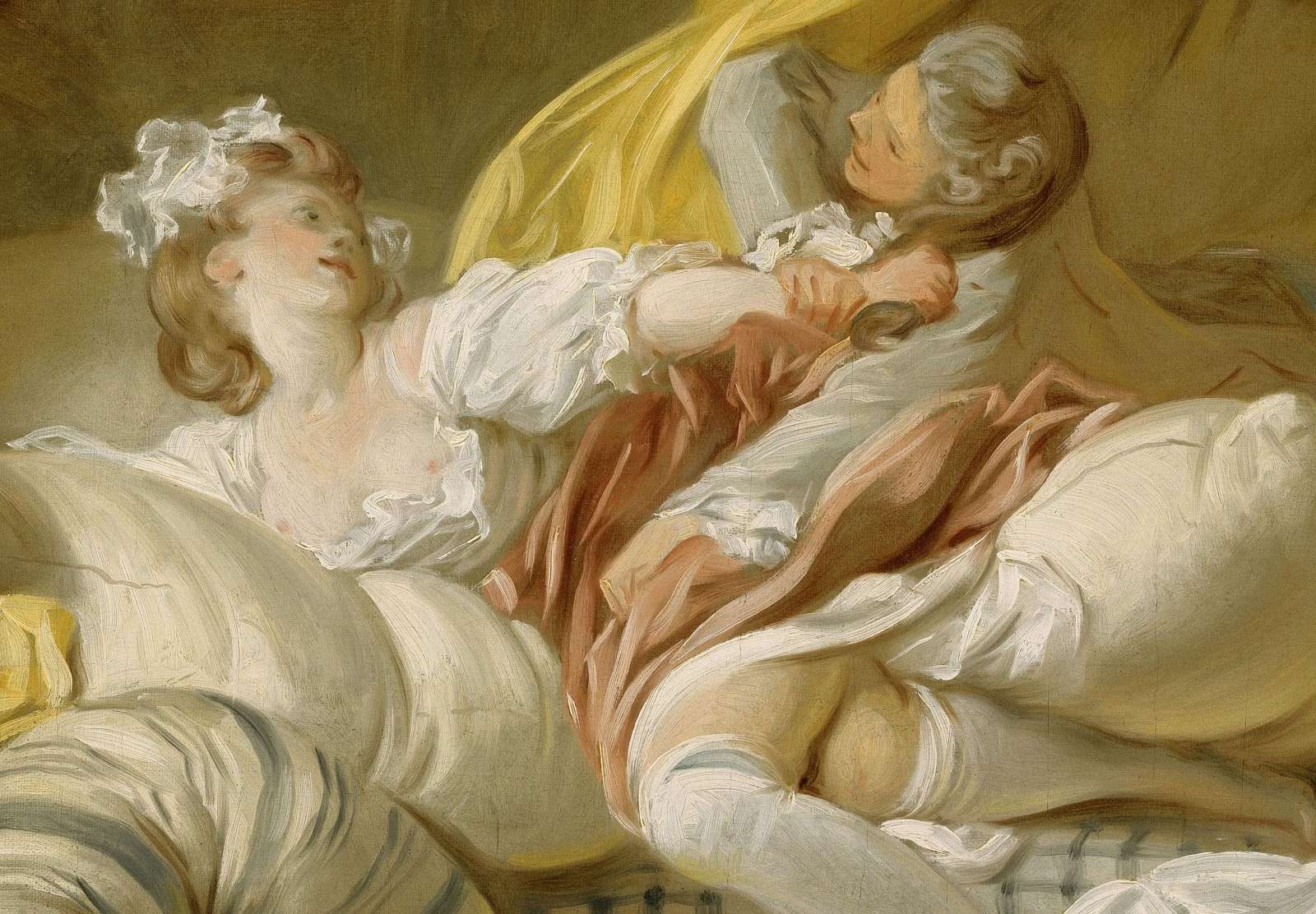 Reprodukcija „Graži tarnaitė“, Jean Honoré Fragonard