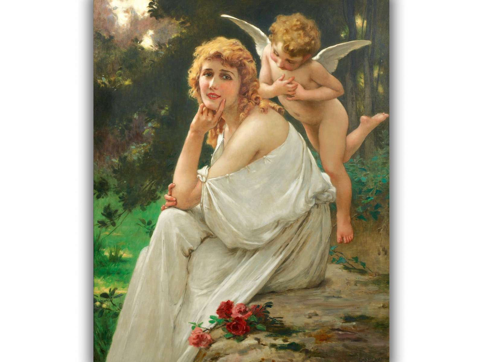 Reprodukcija „Mary Pickford portretas“, Guillaume Seignac