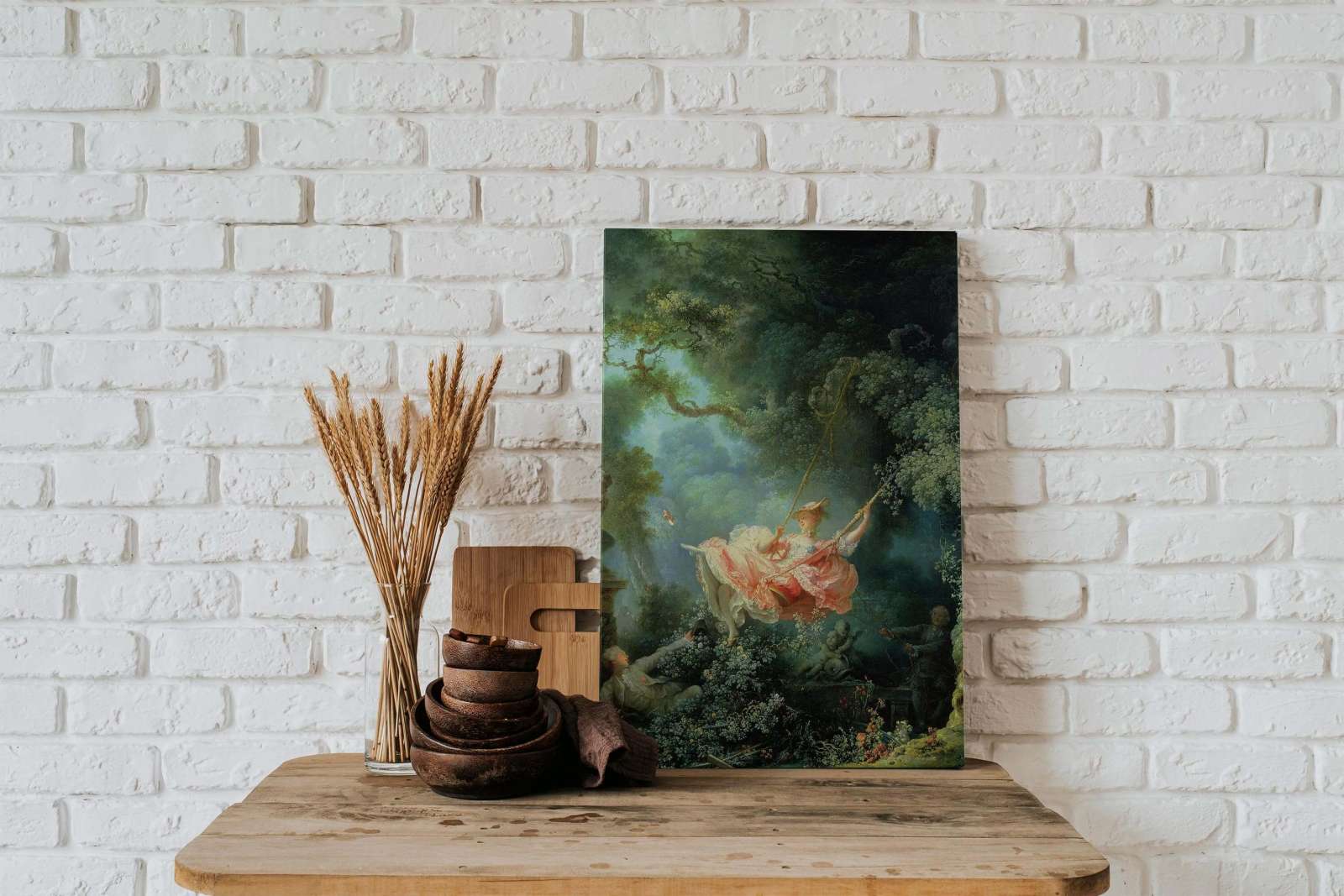 Reprodukcija „Supynės“, Jean Honoré Fragonard (1767)