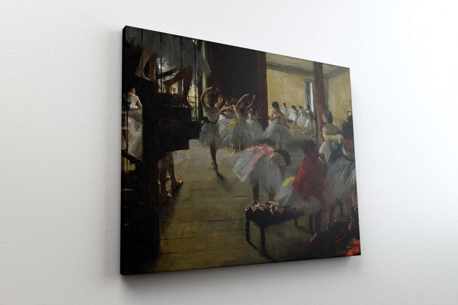 Reprodukcija „Šokių klasė“, Edgar Degas (1873)