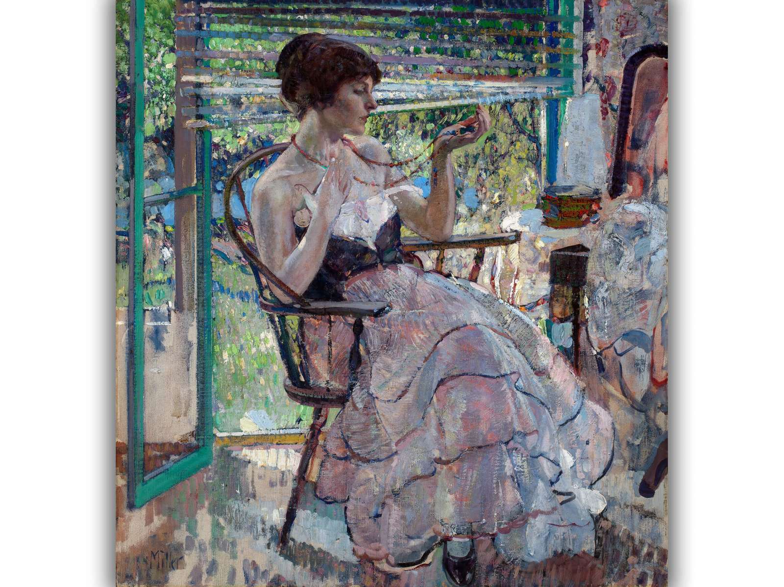 Reprodukcija „Vėrinys“, Richard E. Miller (1924)