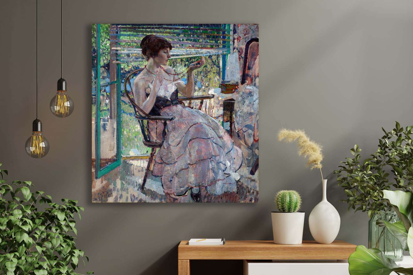 Reprodukcija „Vėrinys“, Richard E. Miller (1924)