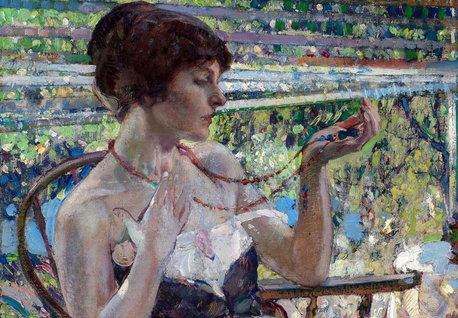 Reprodukcija „Vėrinys“, Richard E. Miller (1924)