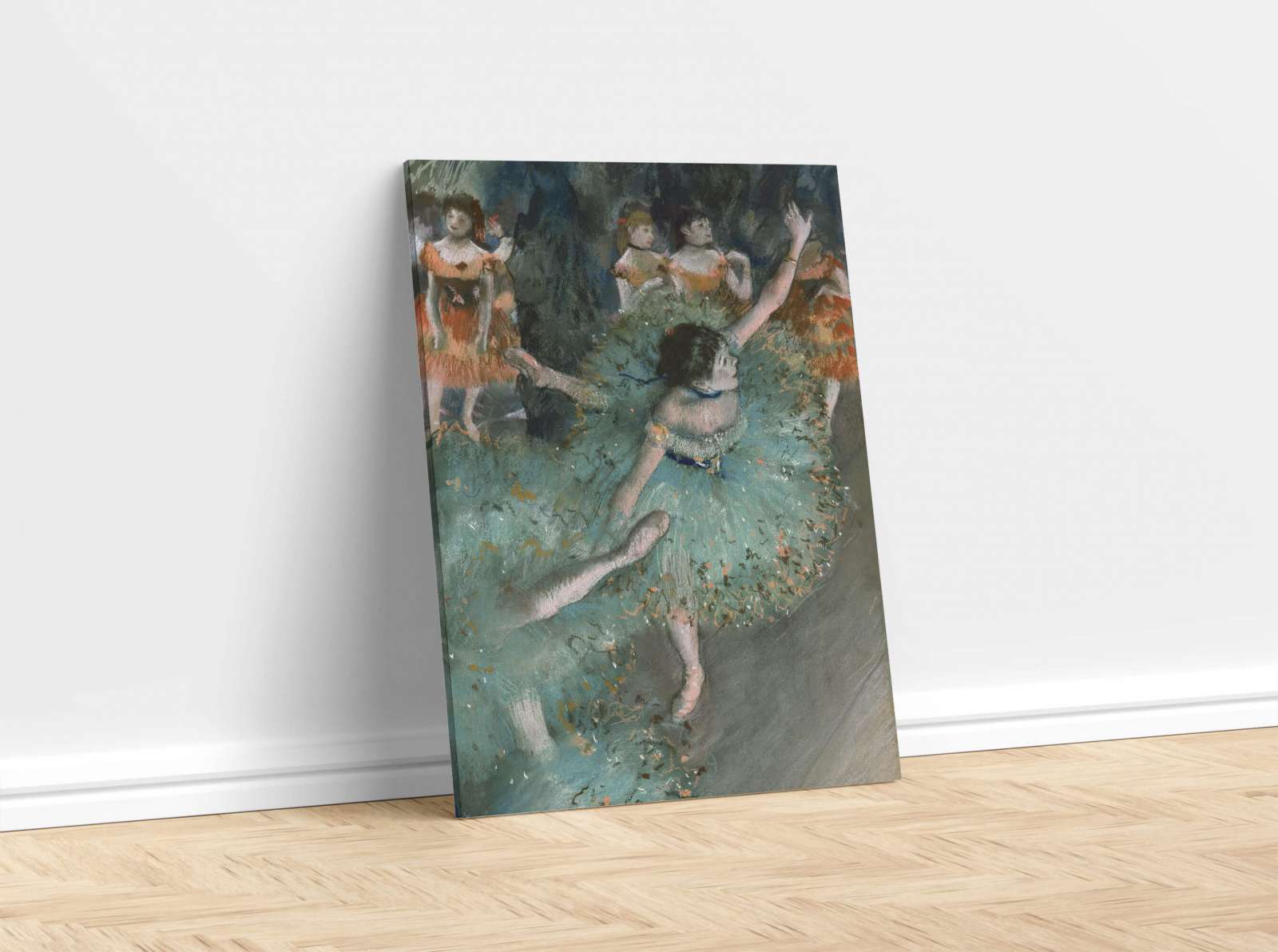 Reprodukcija „Siūbuojanti šokėja“, Edgar Degas (1879)