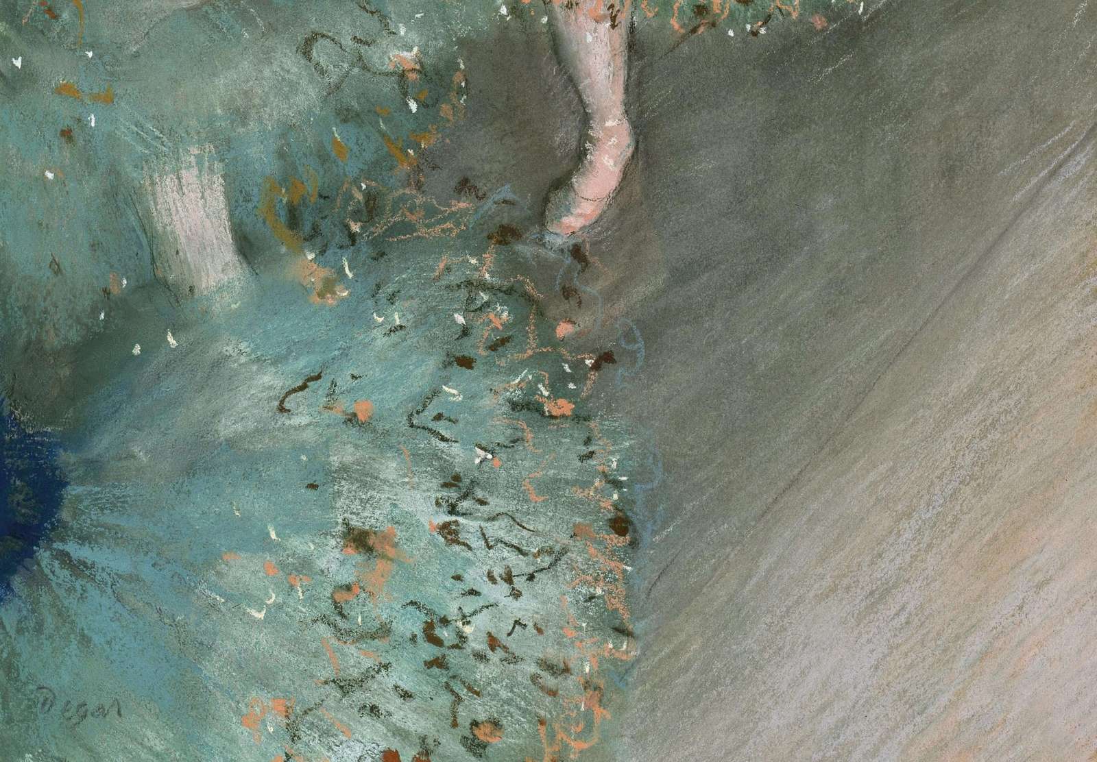 Reprodukcija „Siūbuojanti šokėja“, Edgar Degas (1879)