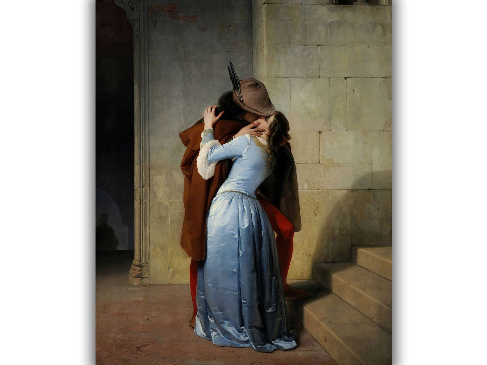 Reprodukcija „Bučinys“, Francesco Hayez