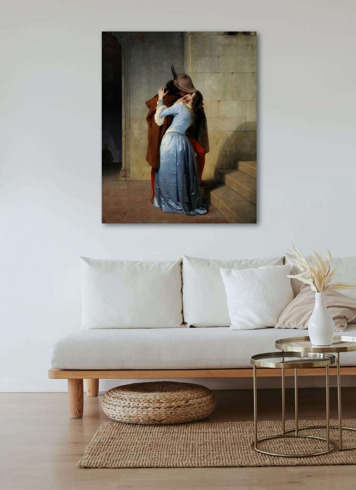 Reprodukcija „Bučinys“, Francesco Hayez