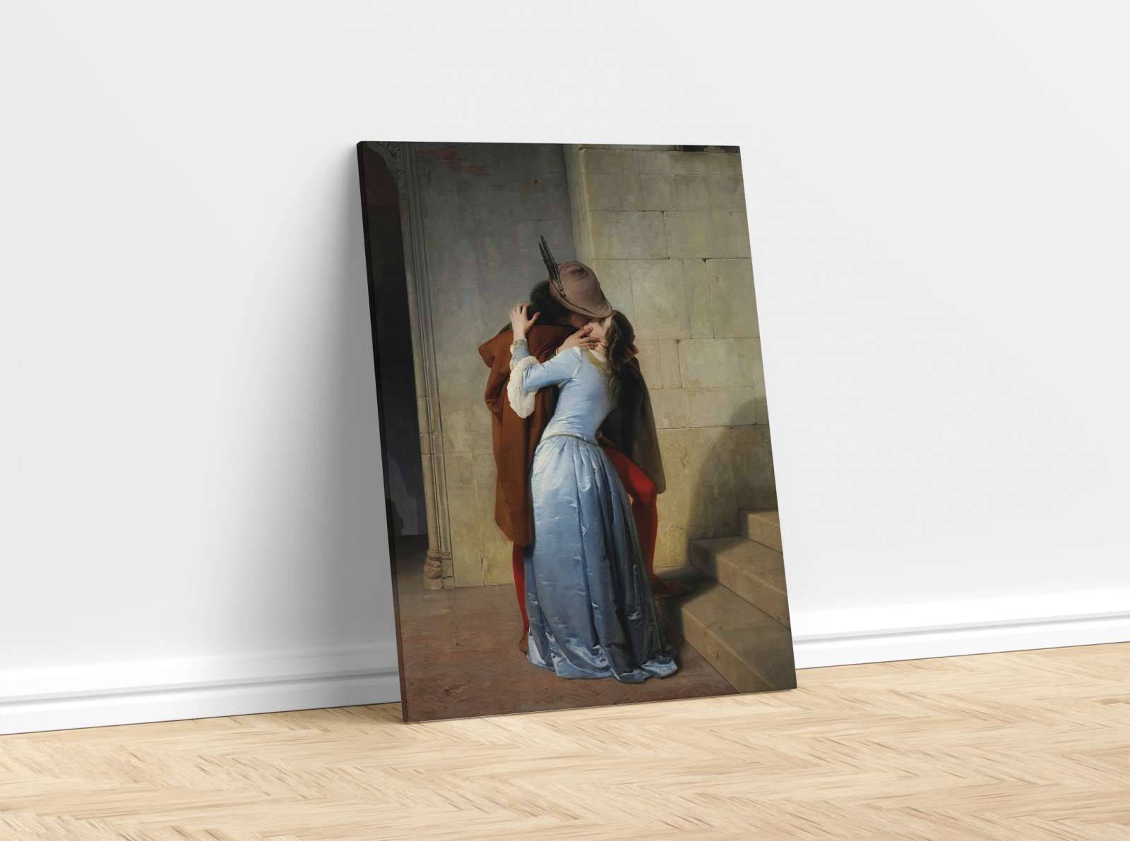 Reprodukcija „Bučinys“, Francesco Hayez