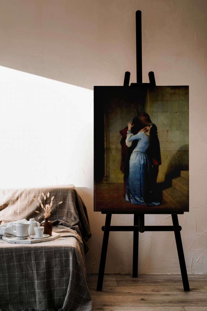 Reprodukcija „Bučinys“, Francesco Hayez
