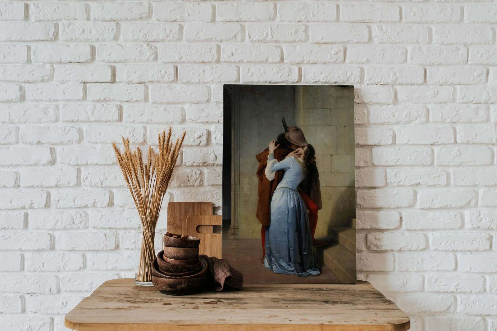 Reprodukcija „Bučinys“, Francesco Hayez