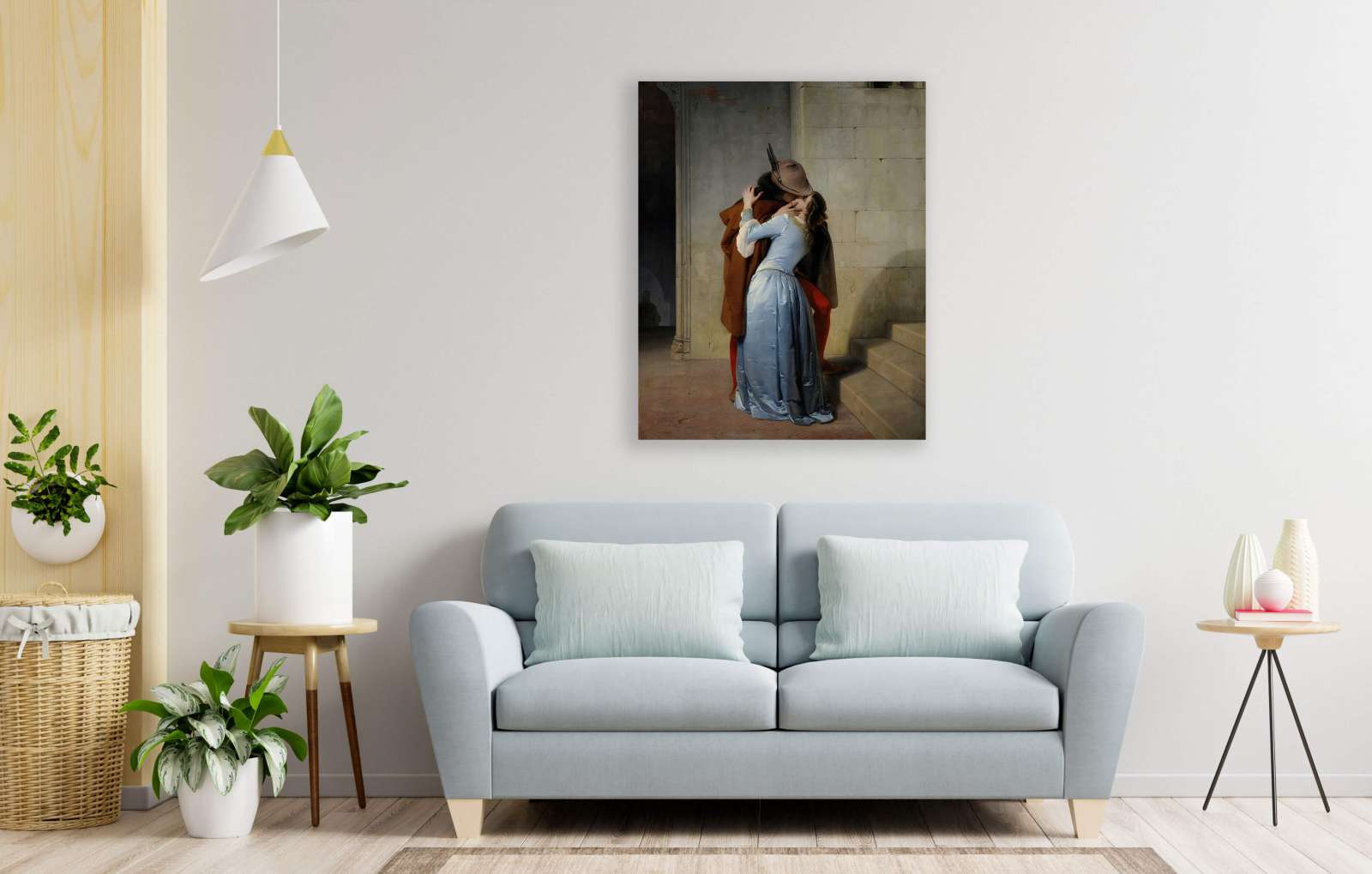 Reprodukcija „Bučinys“, Francesco Hayez