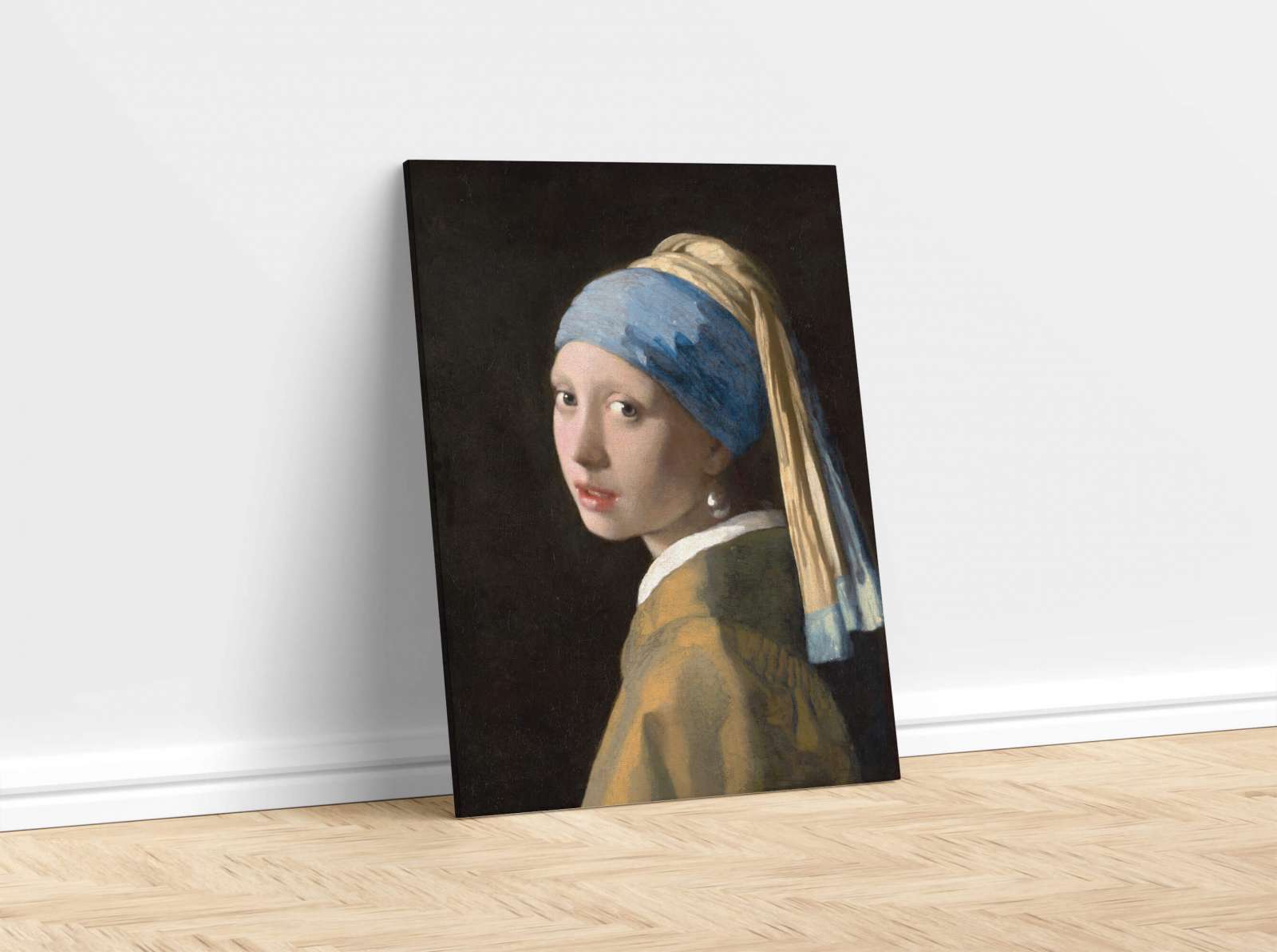 Reprodukcija „Mergina su perlo auskaru“, Johannes Vermeer