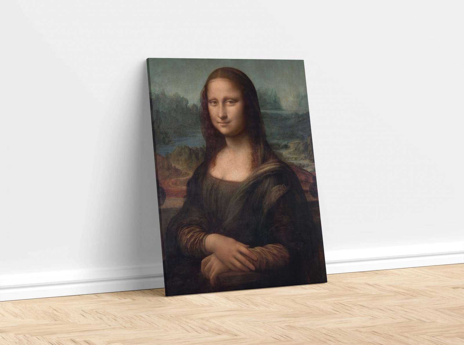 Reprodukcija „Mona Liza“, Leonardo da Vinci