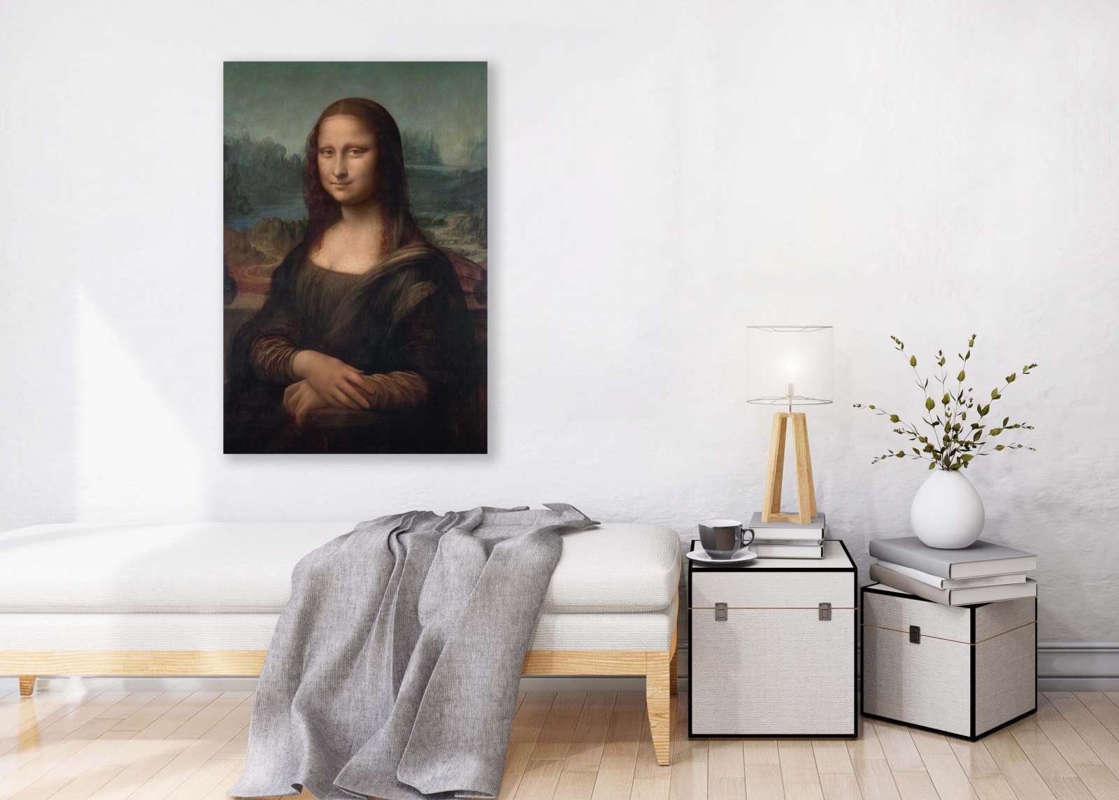 Reprodukcija „Mona Liza“, Leonardo da Vinci