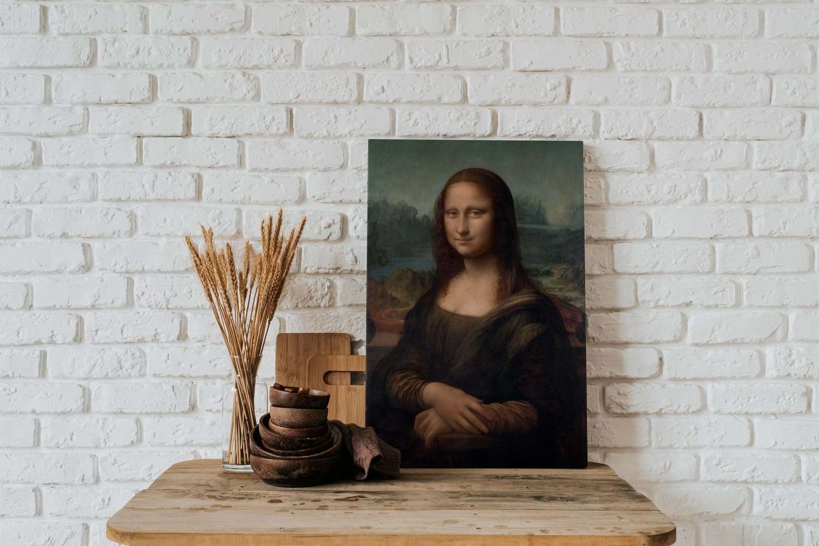 Reprodukcija „Mona Liza“, Leonardo da Vinci