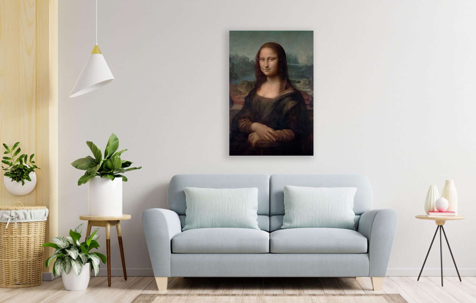 Reprodukcija „Mona Liza“, Leonardo da Vinci