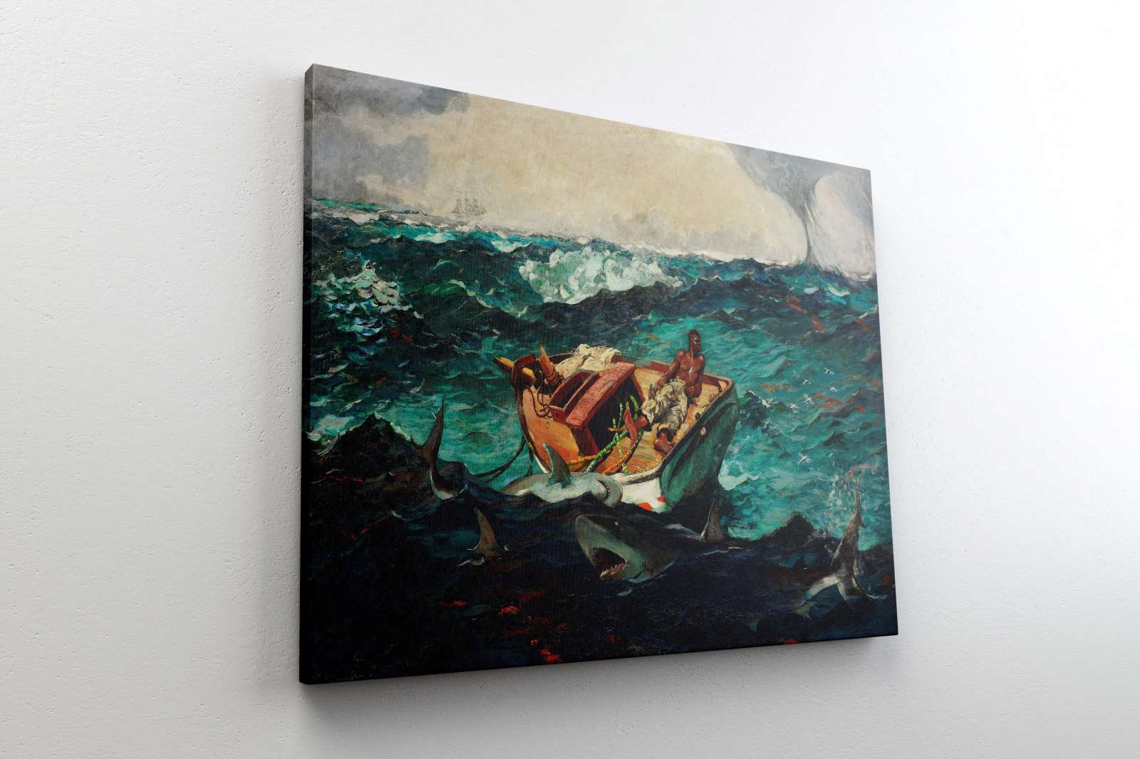 Reprodukcija „Golfo srovė“, Winslow Homer