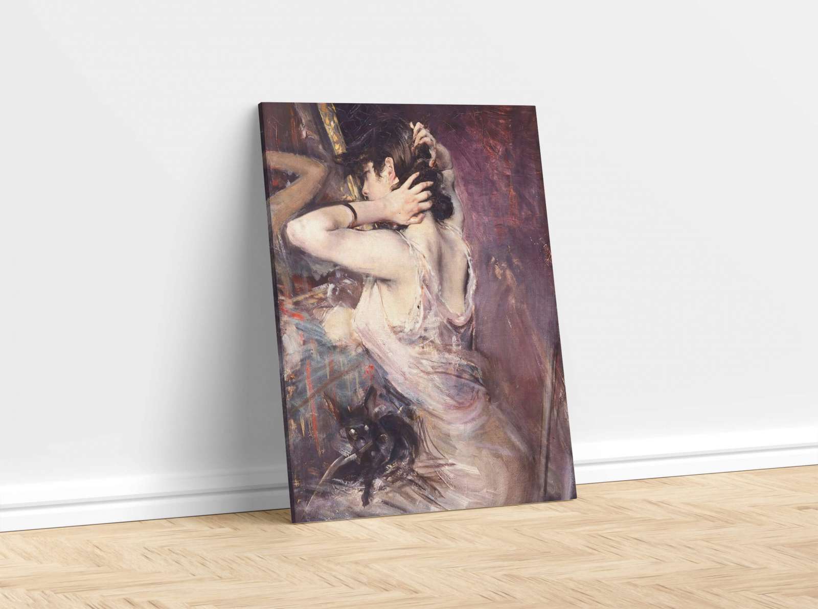 Reprodukcija „La Toilette“, Giovanni Boldini
