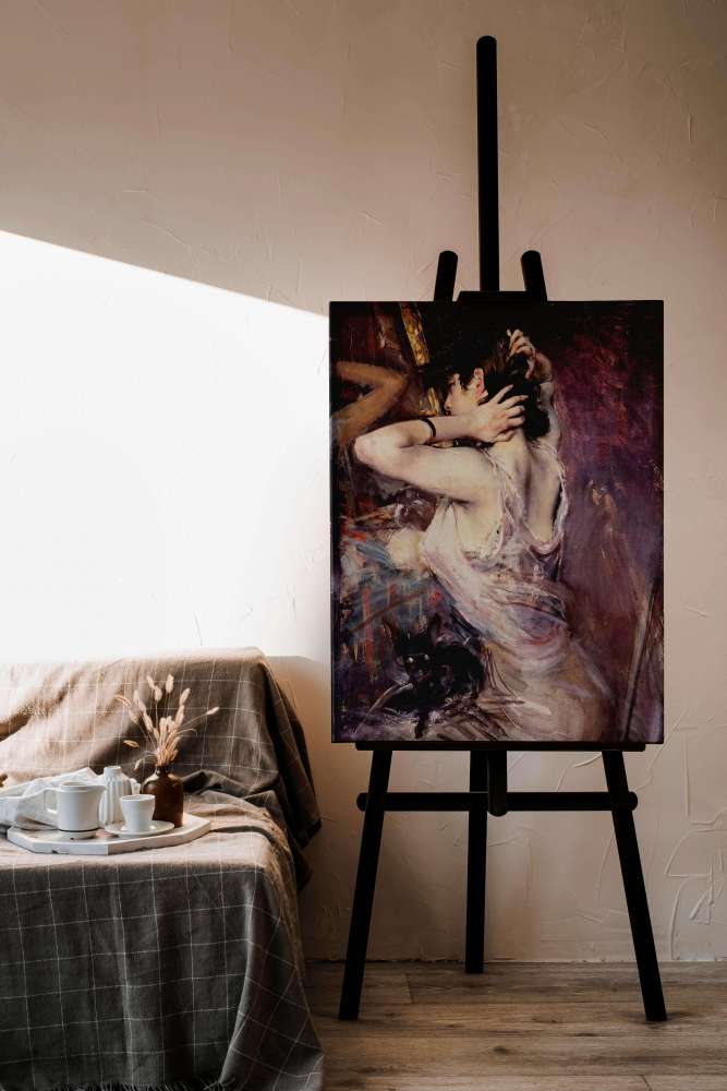 Reprodukcija „La Toilette“, Giovanni Boldini