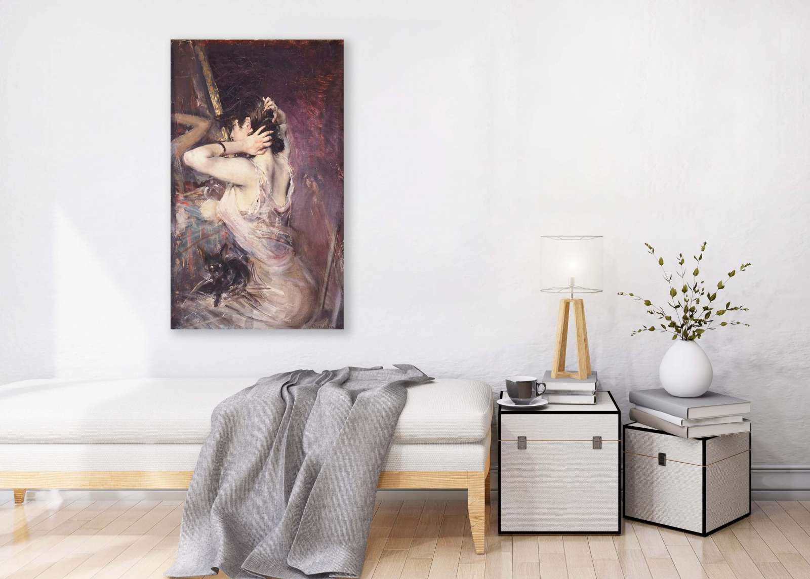 Reprodukcija „La Toilette“, Giovanni Boldini