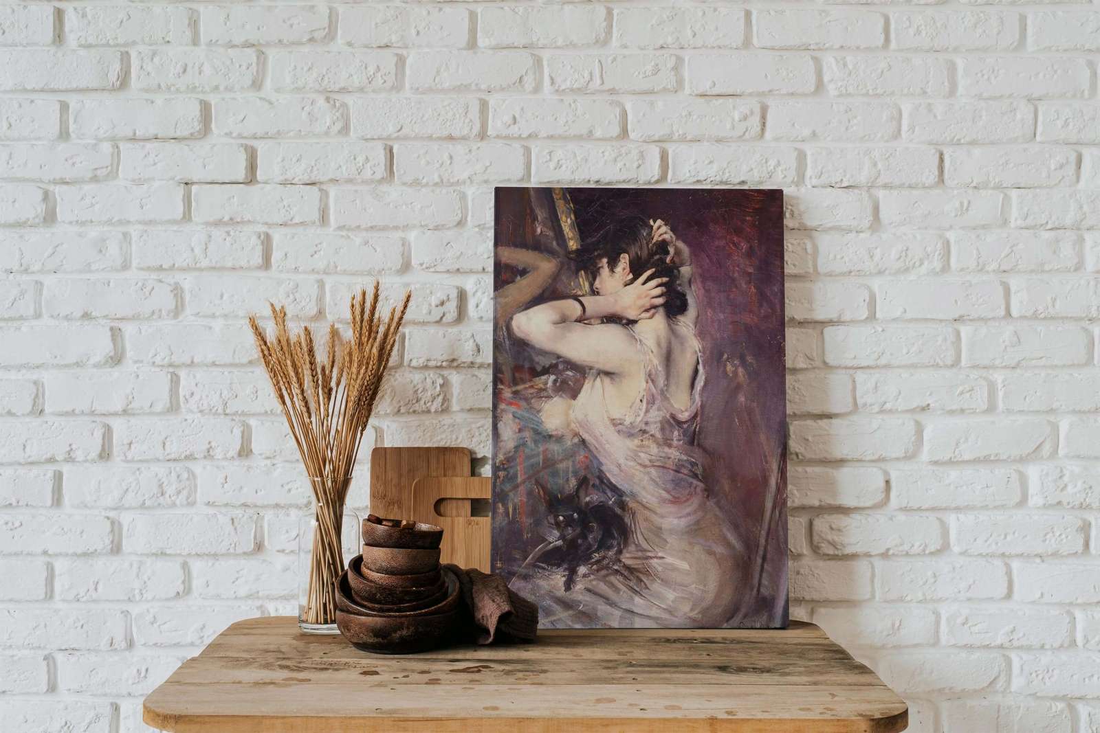 Reprodukcija „La Toilette“, Giovanni Boldini