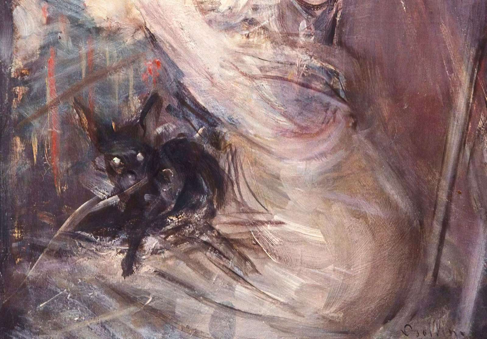 Reprodukcija „La Toilette“, Giovanni Boldini