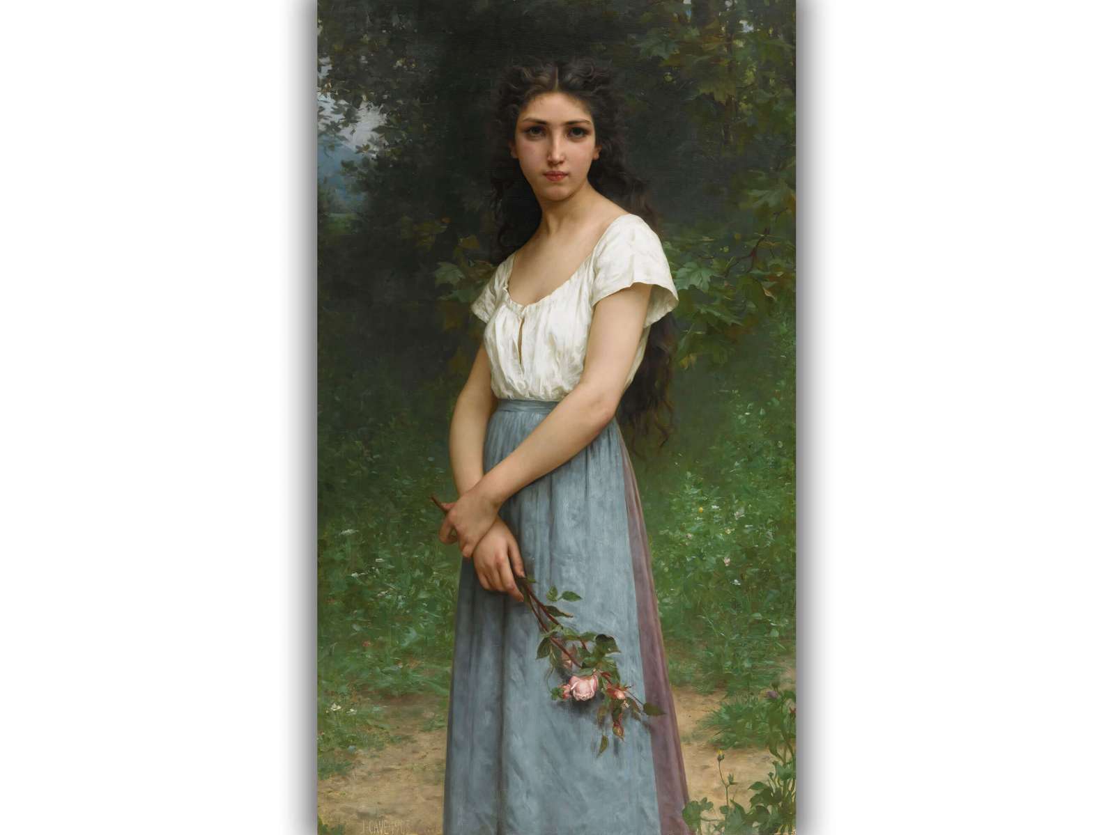 Reprodukcija „Rožė“, Jules Cyrille Cavé