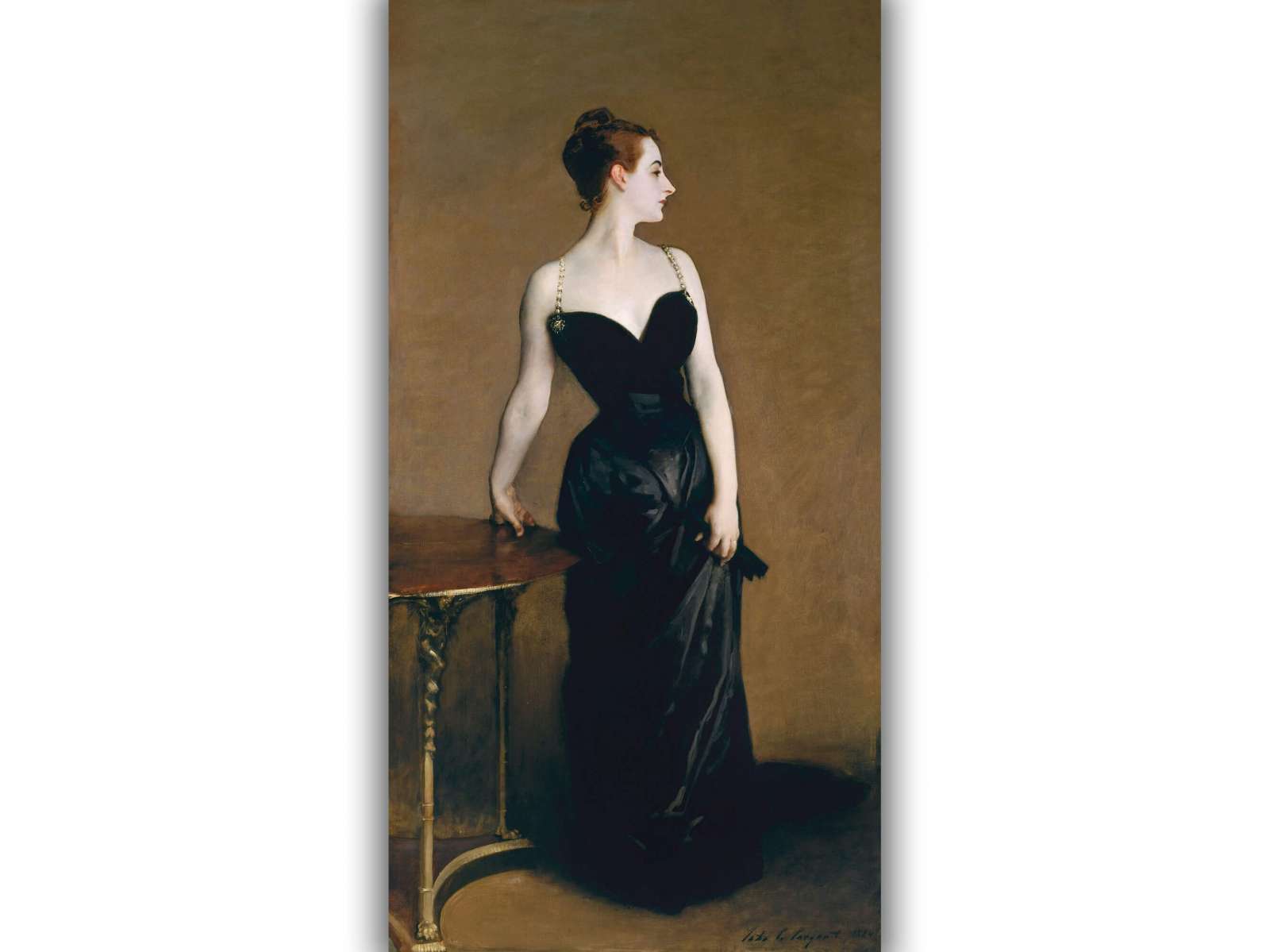 Reprodukcija „Madame X“, John Singer Sargent (1884)