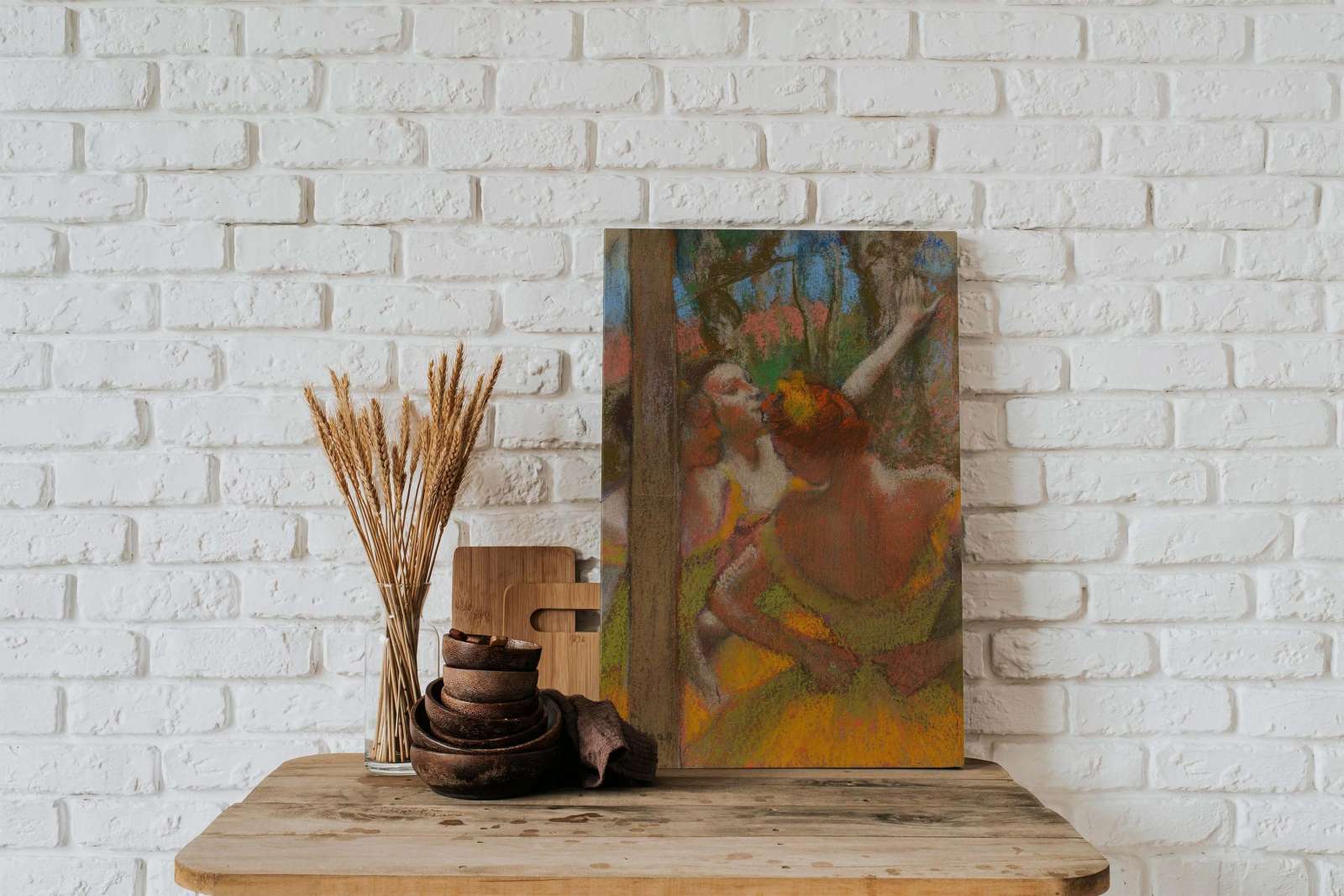 Reprodukcija „Šokėjos“, Edgar Degas (1896)