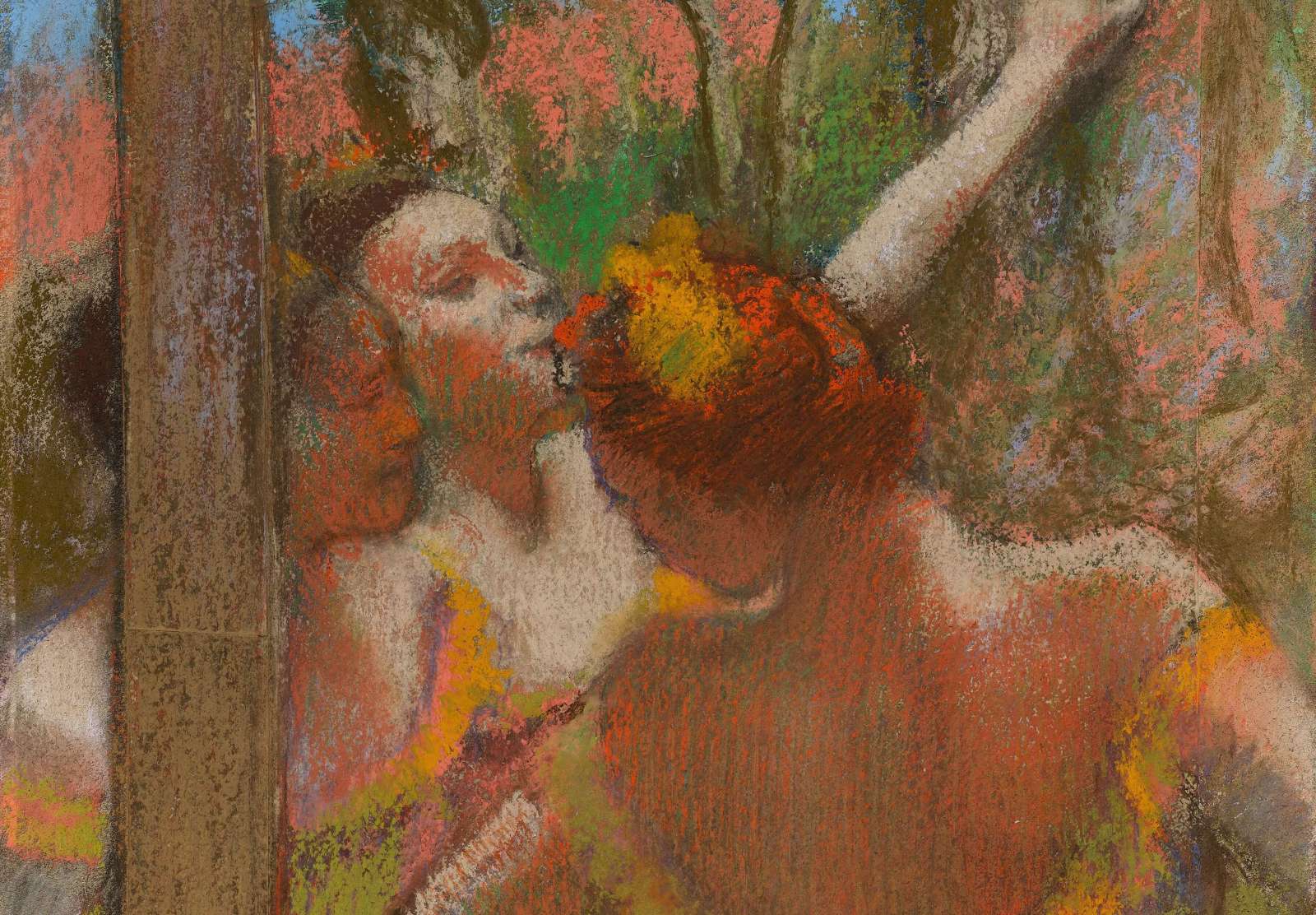 Reprodukcija „Šokėjos“, Edgar Degas (1896)