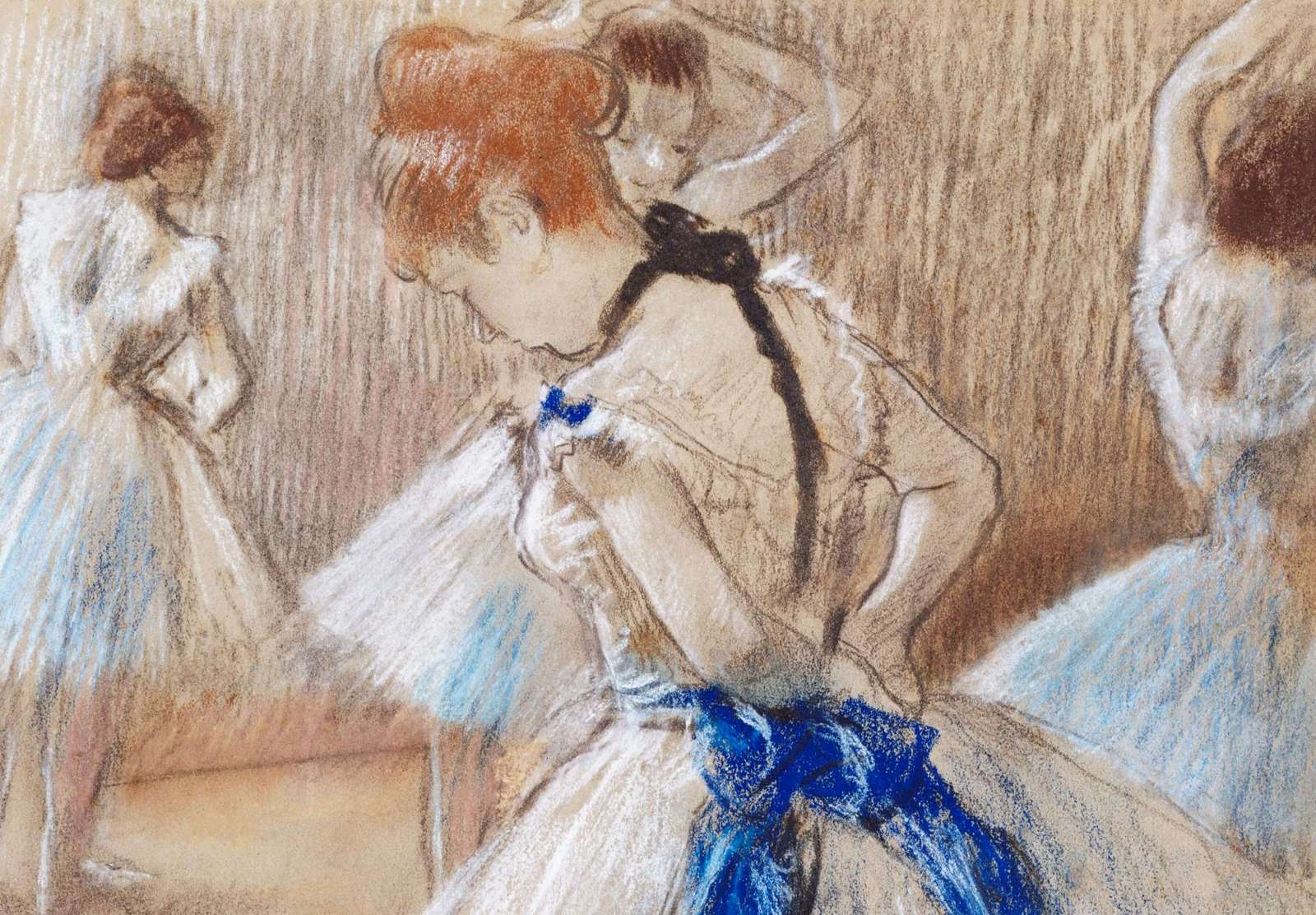 Reprodukcija „Šokėja“, Edgar Degas (1880)