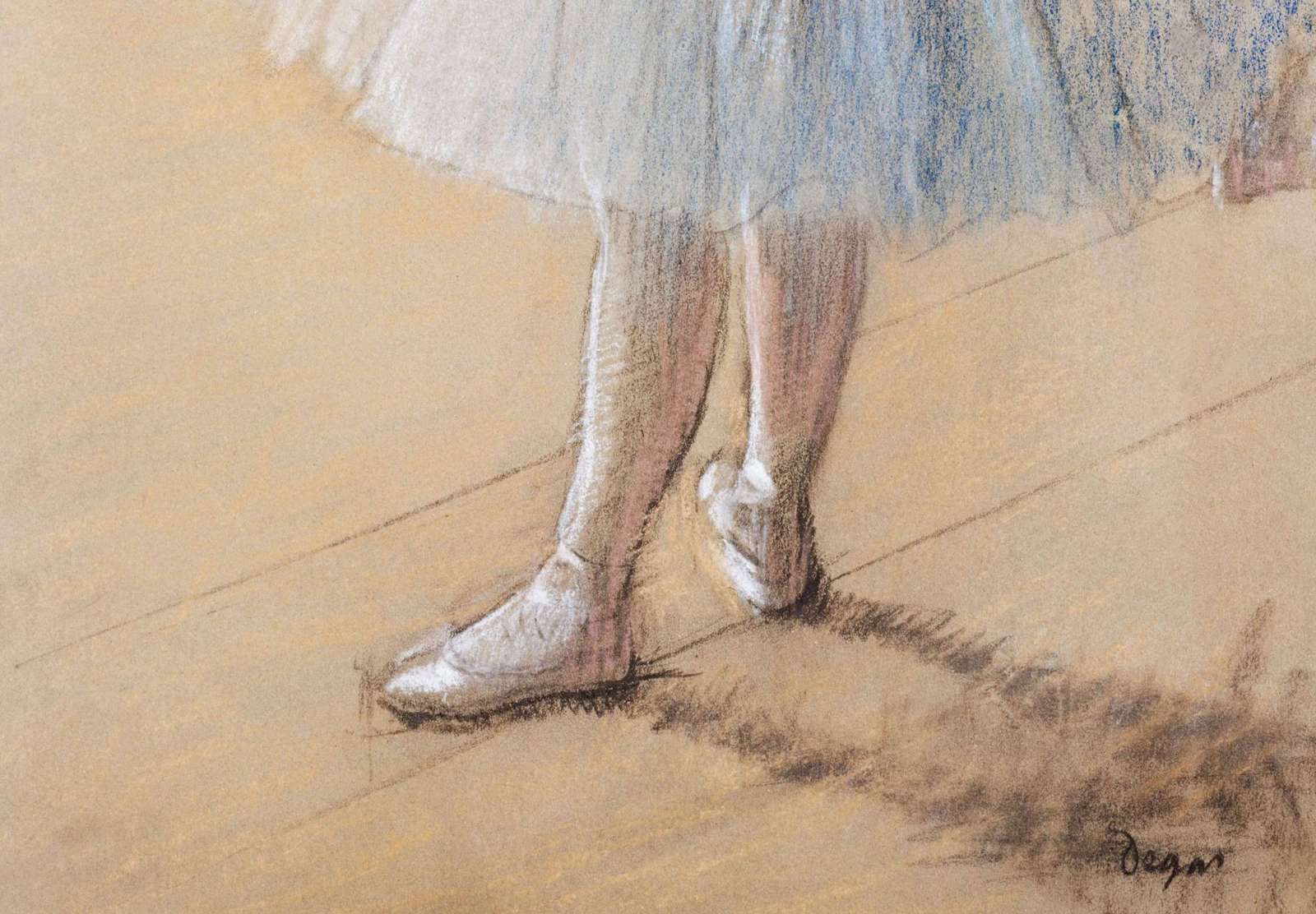Reprodukcija „Šokėja“, Edgar Degas (1880)