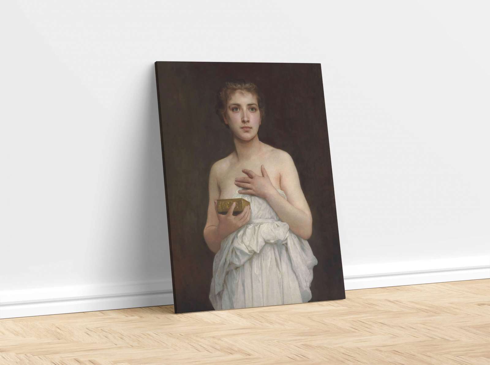 Reprodukcija „Pandora“, William Bouguereau