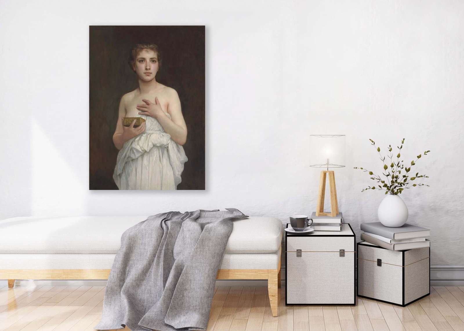 Reprodukcija „Pandora“, William Bouguereau