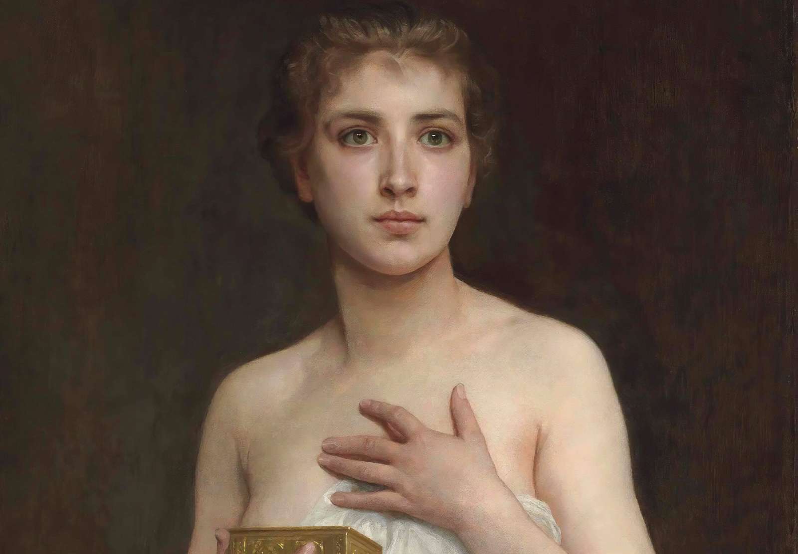 Reprodukcija „Pandora“, William Bouguereau