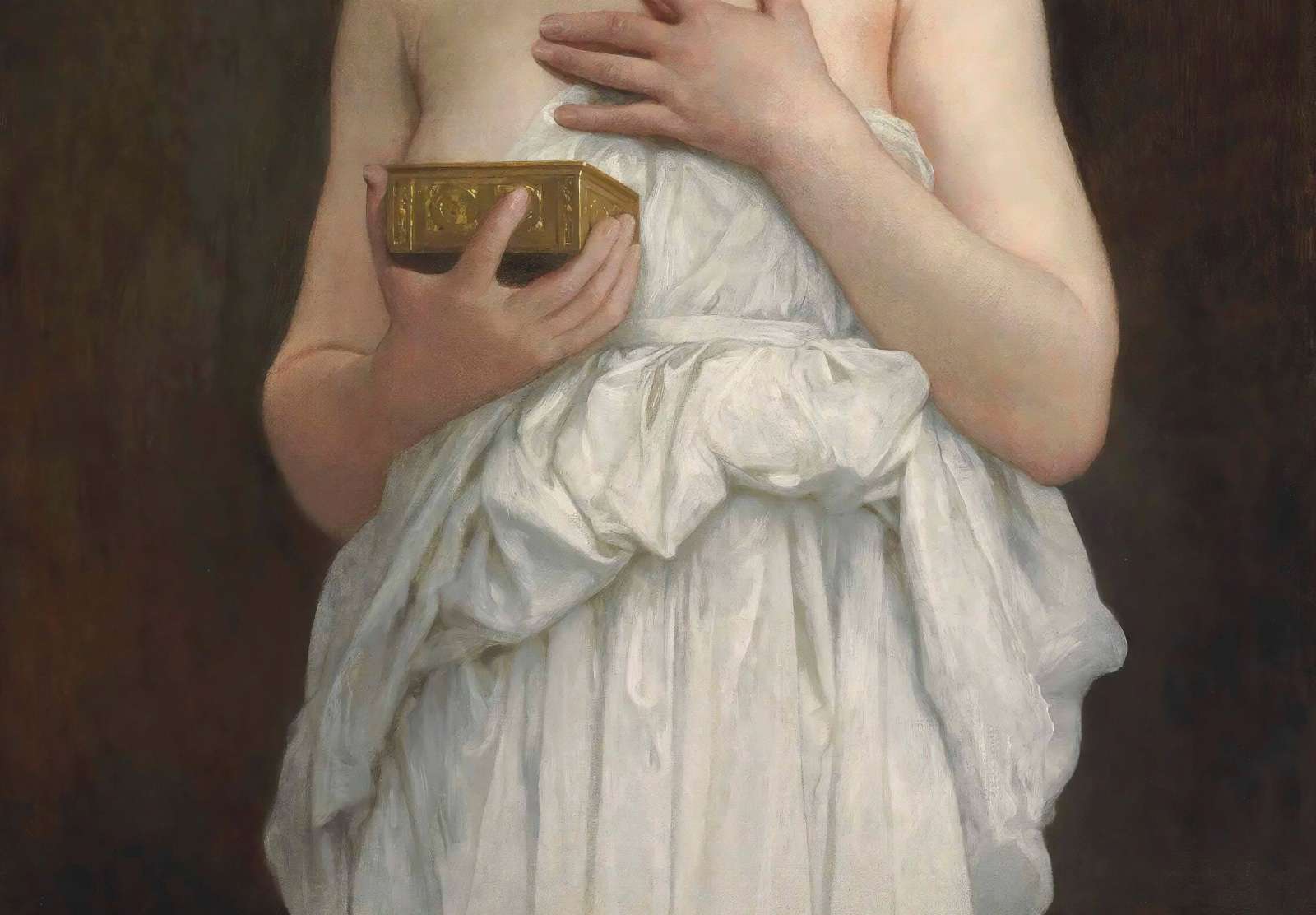 Reprodukcija „Pandora“, William Bouguereau