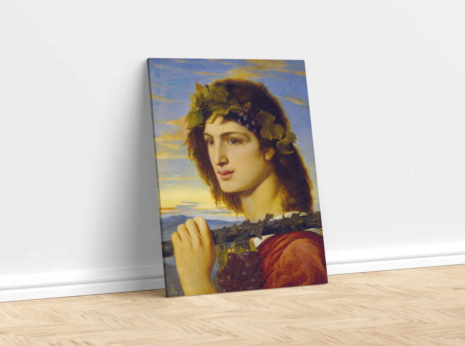 Reprodukcija „Bachas“, Simeon Solomon (1867)