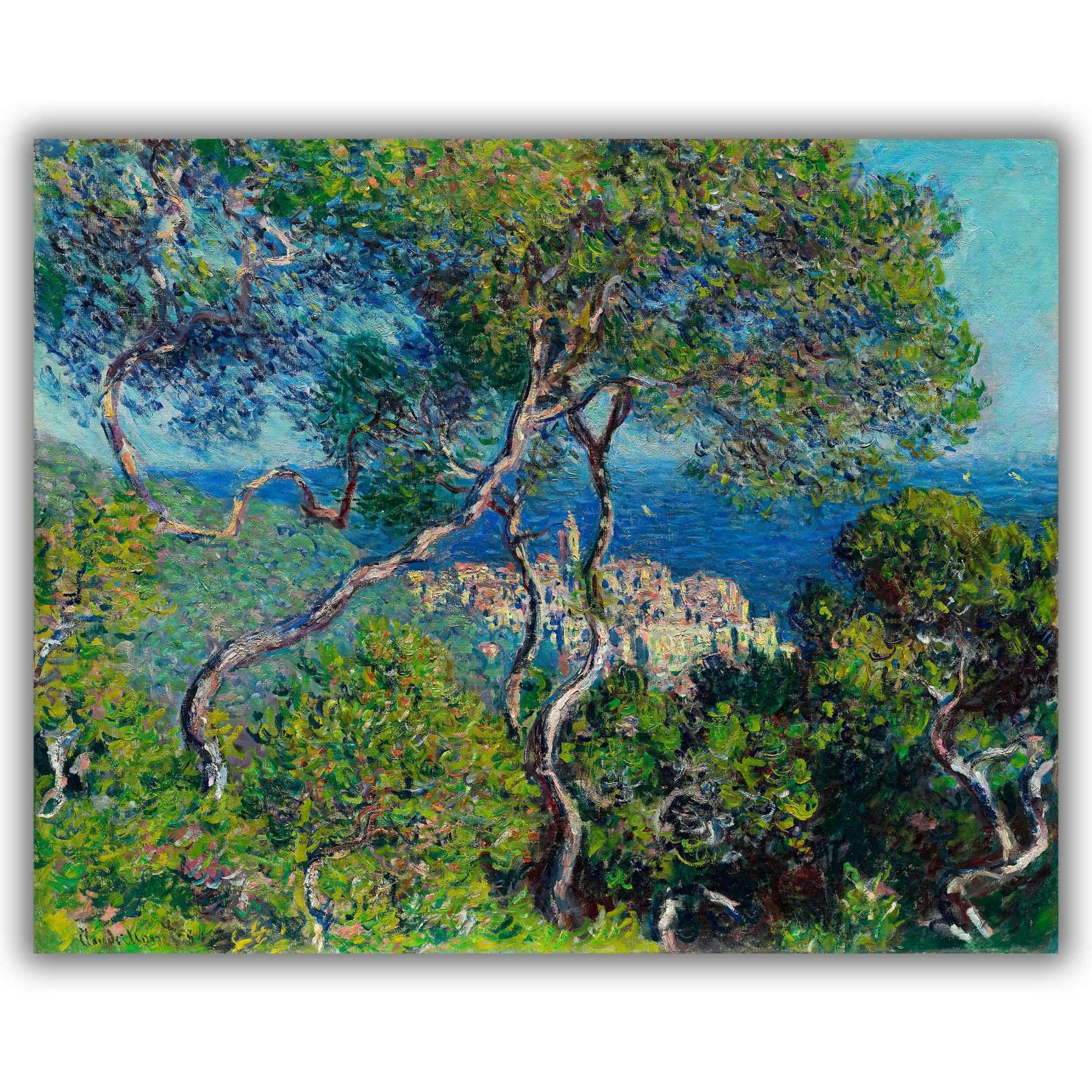 Reprodukcija „Bordighera“, Claude Monet (1884)