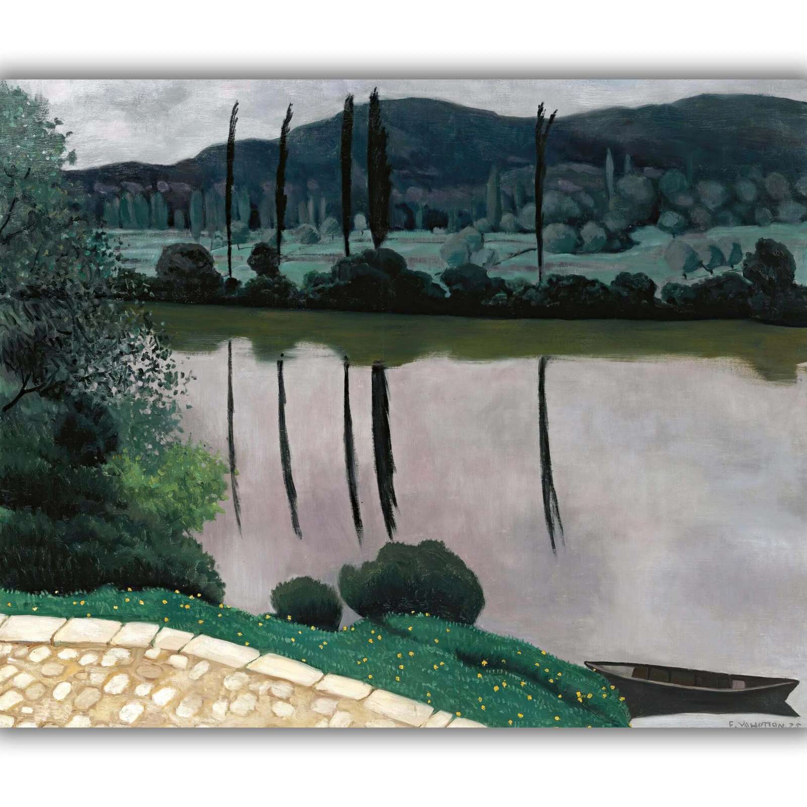Reprodukcija „Dordonė Vitrake“, Félix Vallotton