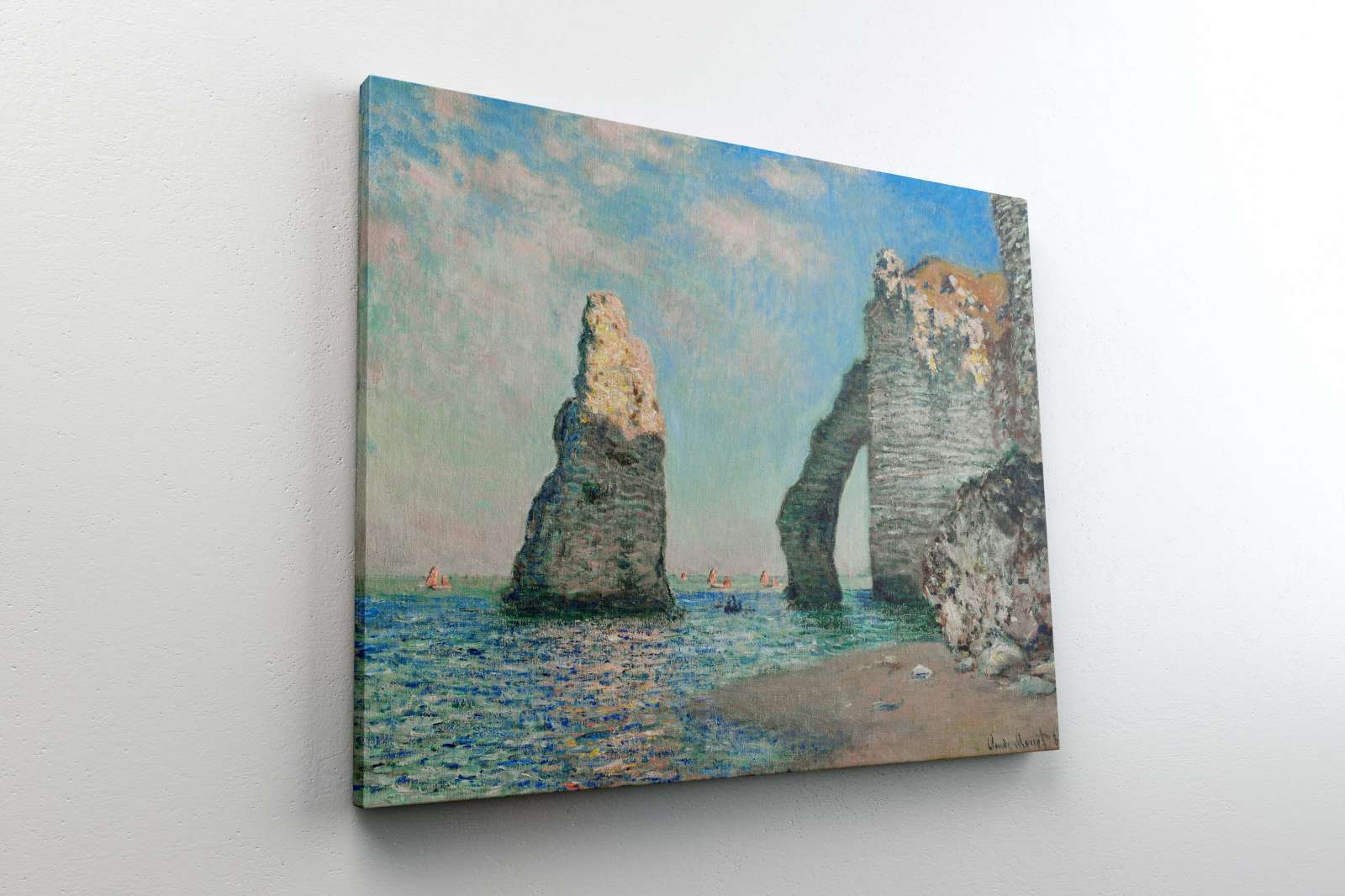 Reprodukcija „Etretato uolos“, Claude Monet (1885)