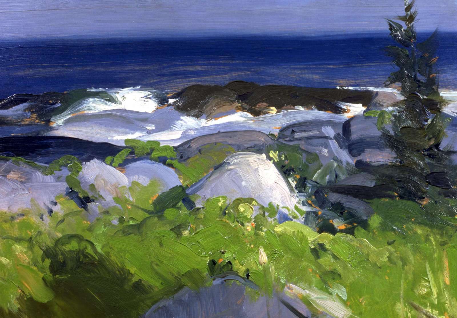 Reprodukcija „Krantas“, George Wesley Bellows (1913)