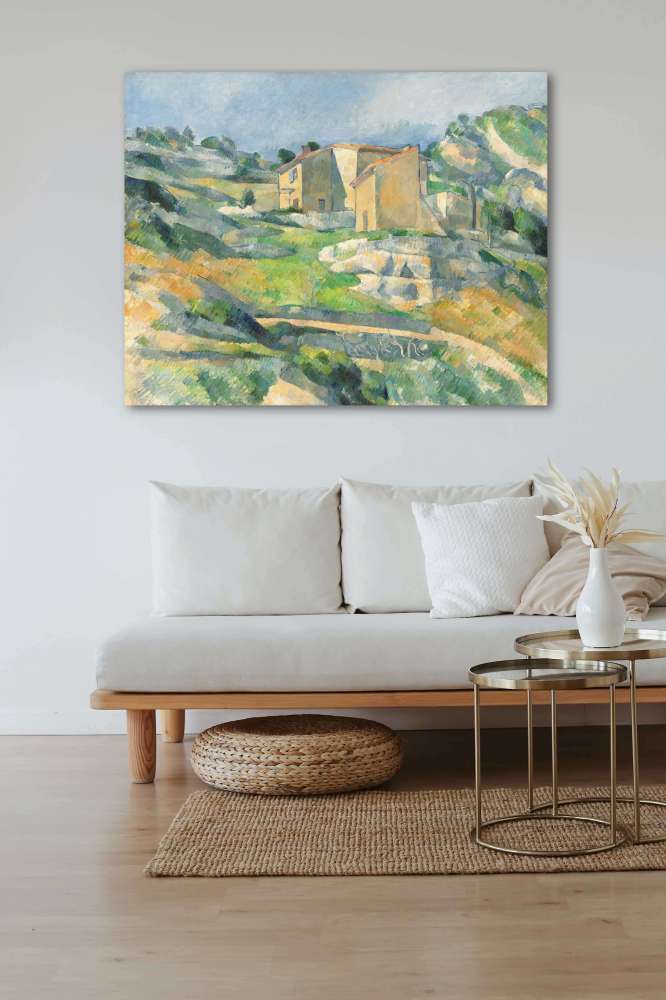 Reprodukcija „Namai Provanse“, Paul Cézanne