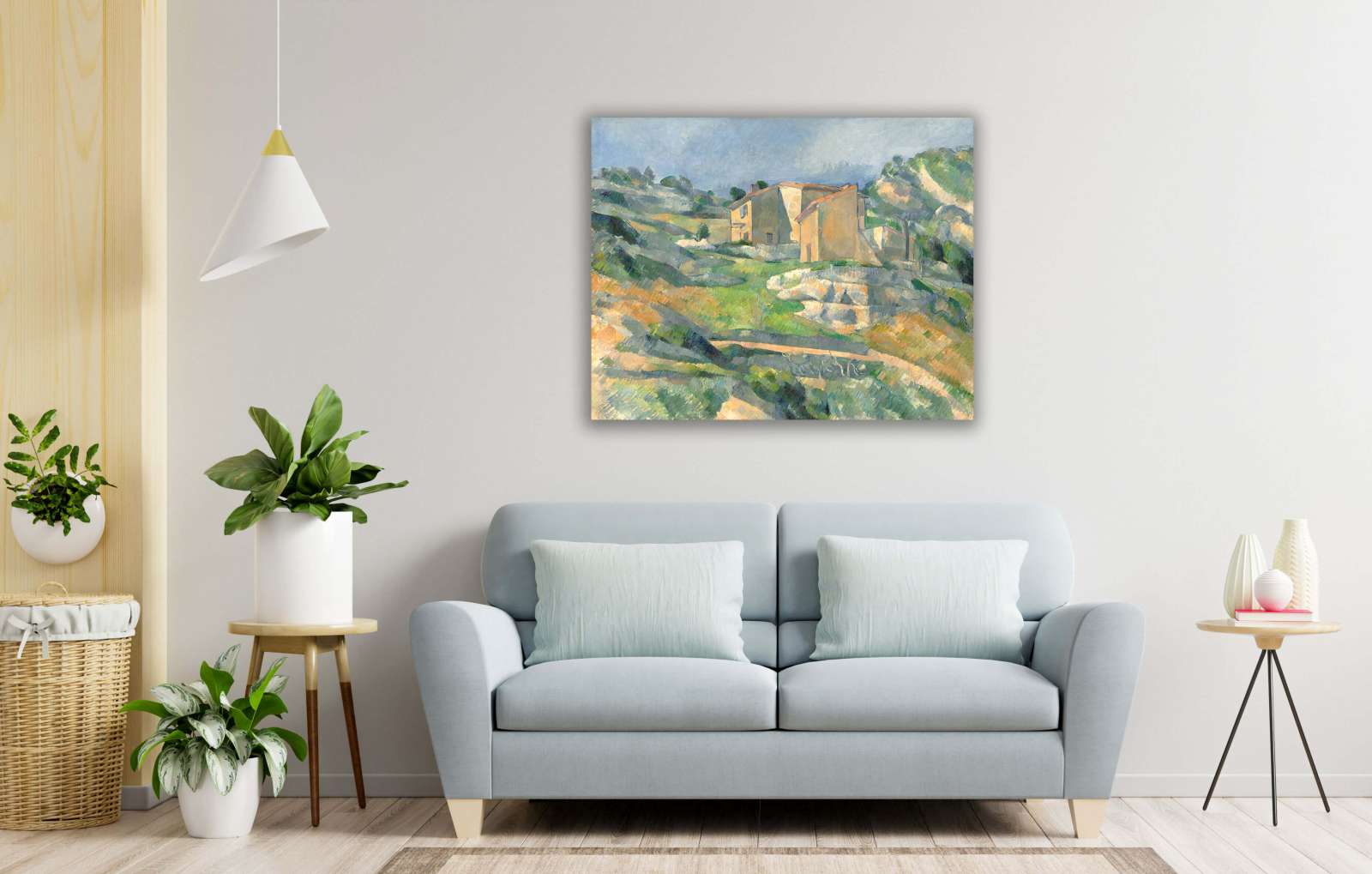 Reprodukcija „Namai Provanse“, Paul Cézanne